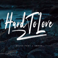 Hard To Love Typeface
