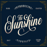 Sunshine Script & Ornaments