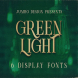Green Light - Vintage Style Font