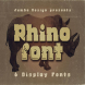 Rhino - Display Font
