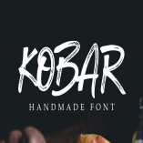 Kobar Rusty Font