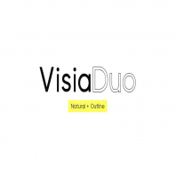 VISIA Duo (Natural & Outline) - Geometric Typeface