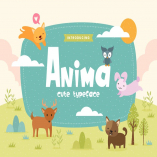 Anima - Fun Children Typeface