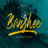 Banshee Brush Script