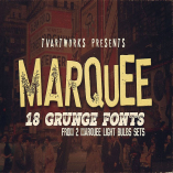 Marquee - 18 Grunge Fonts