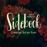 Sidebook Script Font