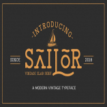 The Sailor Vintage Typeface