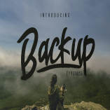 Backup Typeface