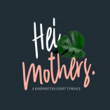 HeiMothers Typeface