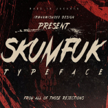 Skumfuk Typeface