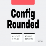 Config Rounded Font Family