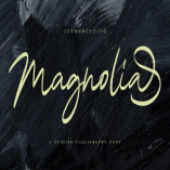 Magnolia Calligraphy Font MS