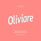 Oliviare Typeface