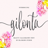 Gilonta - Beauty Calligraphy Font