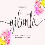 Gilonta - Beauty Calligraphy Font