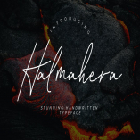 Halmahera Handwritten Script