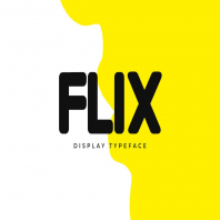 FLIX - Unique Display / Logo Typeface
