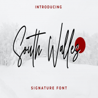 South Walles - Signature Fonts