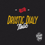 Drustic Dialy Condensed Italic