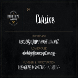 Mightype 04 - Cursive