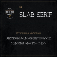 Mightype 08 - Slab Serif
