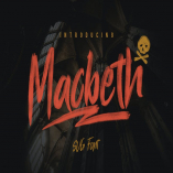 Macbeth Typeface - SVG Font