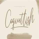 Coquettish Handwritten Script Font