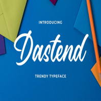 Dastend - Trendy Script Typeface