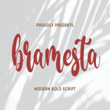 Bramesta - Modern Bold Script