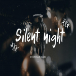 Silent night - Font Duo & Doodle