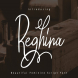 Reghina - Beautiful Feminine Script Font