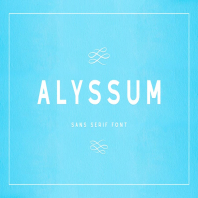 Alyssum - Sans Serif Font