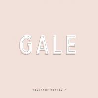 Gale - Feminine Geometric Sans Serif