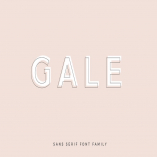 Gale - Feminine Geometric Sans Serif