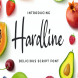 Hardline - Delicious Script Font