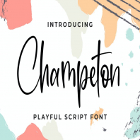 Champeton - Playful Script Font