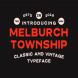Melburch Typeface