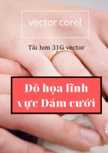 Tải về kho vector corel đồ họa lĩnh vực đám cưới đầy đủ nhất