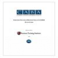 Certified Advanced Business Analyst (CABA) Study Guide