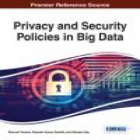 Privacy and Security Policies in Big Data